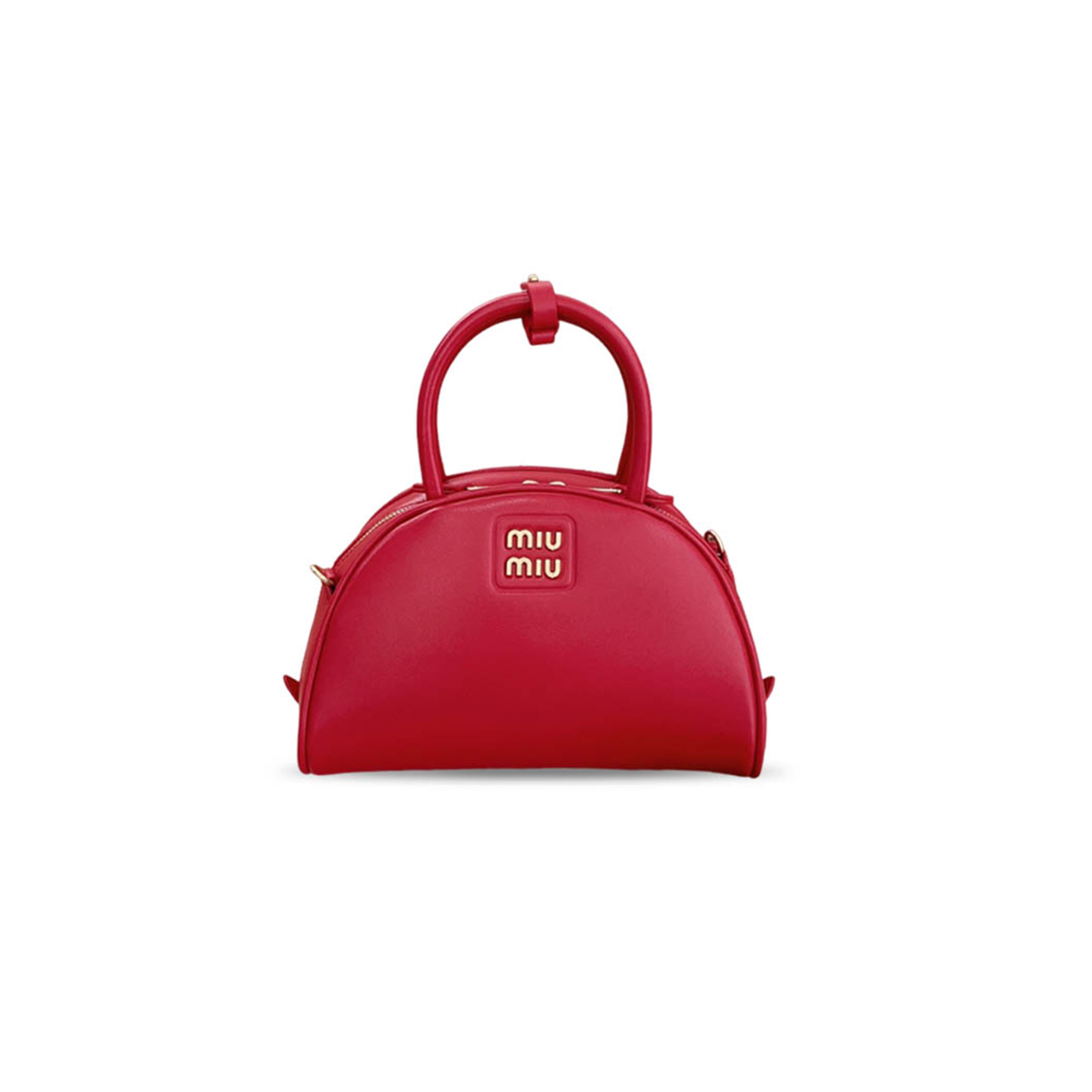 MIU MIU SOFT CALF TOP HANDLE BAG 5BB157 (23*15*11cm)